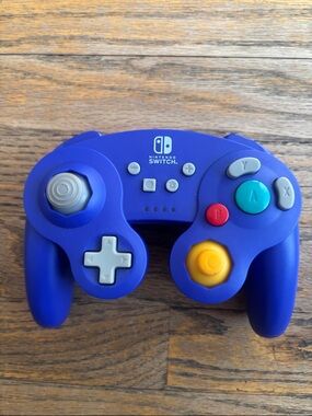 PowerA Wireless GameCube Style Controller for Nintendo Switch - Indigo